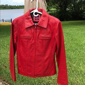 Red Leather Jacket